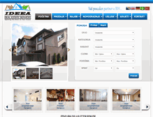 Tablet Screenshot of ideea.ba